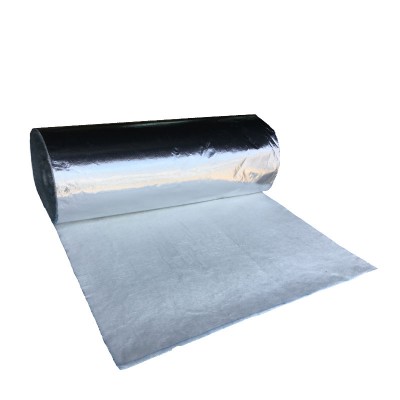 Fiber Glass Needle Mat Heat Preservation Aluminum Foil Laminated Fiberglass Needle Punched Mat