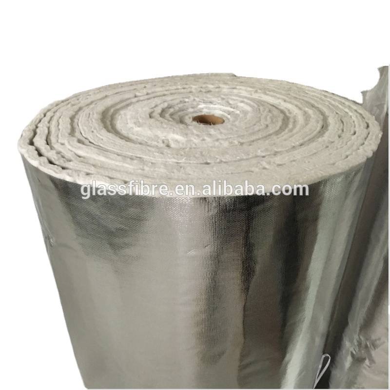 Exhaust Pipe Heat Insulation Automobile Muffler Sound Insulation Cotton Fireproof Cotton Aluminum Foil Glass Fiber Needle Felt